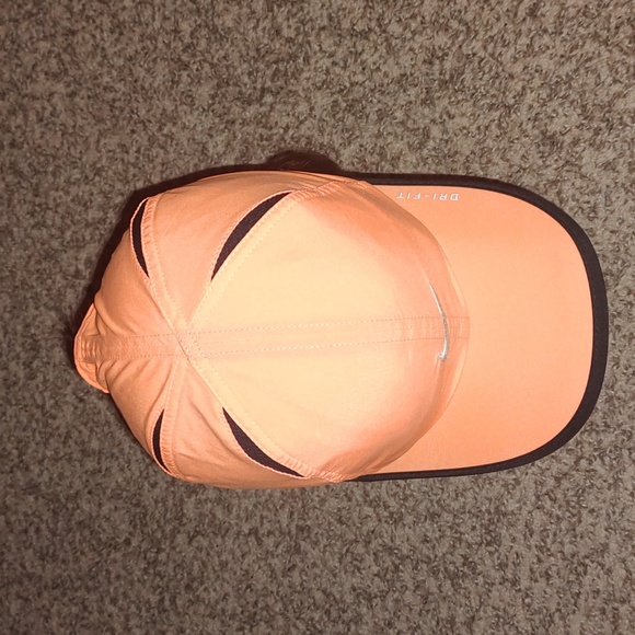Nike Feather Lite Dri-Fit Adjustable Coral Gray Women's Hat OS - Picture 2 of 11